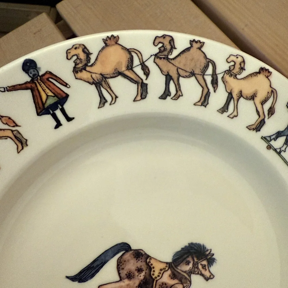 Emma Bridgewater National Trust Victorian Nursery Collection‎ Dinner Salad Plate